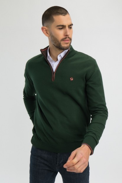 Pull col zippe FREXUP