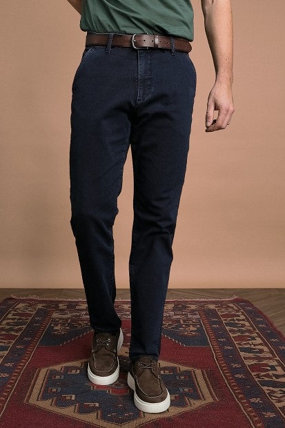 Jean Stretch Tapered Fit bleu