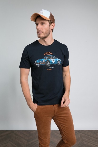 T-shirt manches courtes Renault Alpine Rallye TELESCO